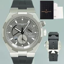 MINT 2016 PAPERS Vacheron Constantin Overseas 47450 Grey Titanium Dual Time