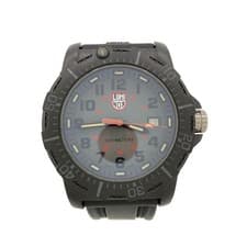 Import duty included for US buyers LUMINOX Quartz Analog Watch Grey Black SS 88