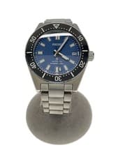 Seiko Automatic Watch, Analog, Stainless Steel, Blue Dial, Used