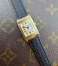 Jaeger-LeCoultre Reverso Lady Yellow Gold 18KT Case Quartz Swiss Made