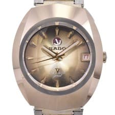 RADO Balboa Carbide Case SS/GP gold Dial Automatic Men's Watch B#145965
