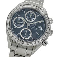 Omega Speedmaster 3513 46 Watch Brand Date Chronograph Automatic AT Stainless