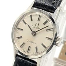 Omega Geneve Ladies Hand-Wind Silver Dial Watch