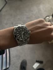 Rolex Submariner Stainless Steel Automatic Black Dial Wristwatch