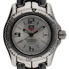 TAG HEUER WT1416 Link WATCH Silver SS QZ