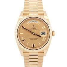 NEW 2026 PAPERS Rolex Day-Date President 40mm CHAMPAGNE 18K Gold 228238 BOX