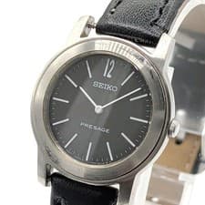 Seiko Presage Quartz Womens Dress Watch Ref 1N00 1E90 Wrist 17cm Black