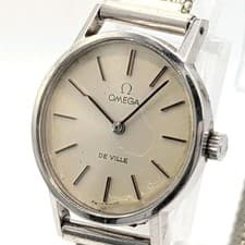 Omega De Ville Ladies Silver Dial Hand-Winding Watch, Vintage Condition