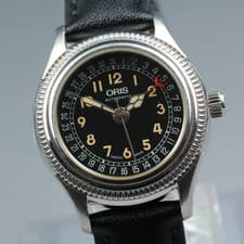 ORIS Pointer Date 7472 Black Dial Automatic Date Women's Watch 28mm JAPAN Exc+5