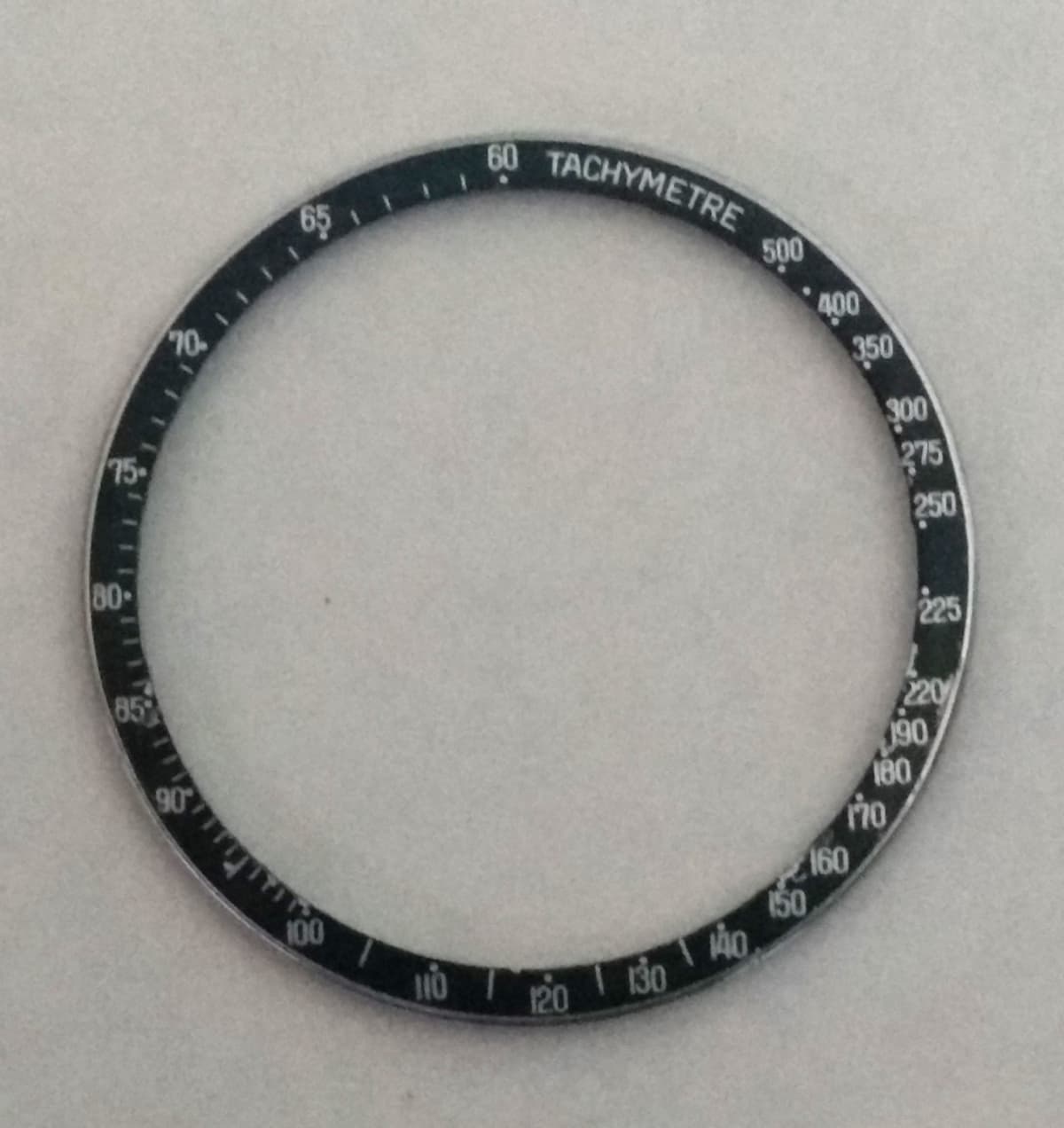 OMEGA SPEEDMASTER 220 ERROR BEZEL FOR 145.022-69 ONLY BEZEL