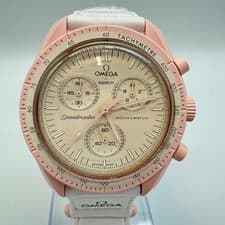 Swatch OMEGA × Bioceramic Moonwatch MISSION TO VENUS SO33P100 Quartz Used