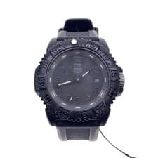 Import duty included for US buyers LUMINOX Quartz Watch 9050 Rubber Black Analo
