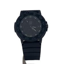 Import duty included for US buyers LUMINOX Quartz Analog Watch Black Rubber 300