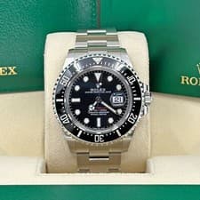 Rolex Sea-Dweller, 43mm Black Dial, Oyster Diver Extension, 126600 Mint 2022
