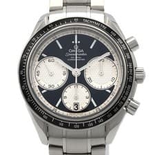 Authentic Omega Speedmaster Racing 326.30.40.50.01.002 Stainless Steel Mecha...