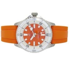 With Breitling Superocean Automatic 36 A17377 SS Orange Automatic Men s 4080216