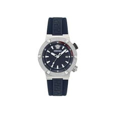 Versace Greca Quartz Blue Dial Men Watch VE8G00124