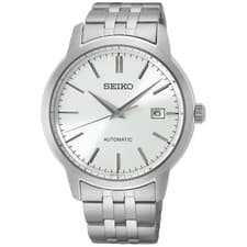 Seiko Neo Classic SRPH85K1 Automatic Silver Dial 41.2mm New Full Set Men's Watch
