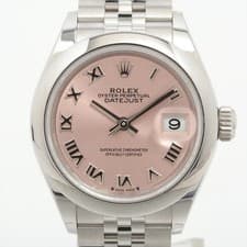 Rolex Lady Datejust 279160 SS SS AT Pink-Face 2 Extra Links