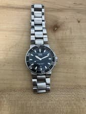 Oris Diver Automatic Stainless Steel Men's Watch 300m Black Dial