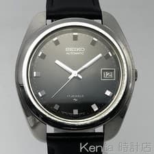 SEIKO 17Jewels 7005-7030 Men Watch Automatic Black Dial Tested Japan Used F/S