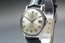 1968 OMEGA Seamaster 34mm Automatic SS Steel Silver Dial Men's Vintage - 166.003