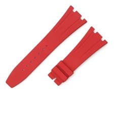Audemars Piguet Royal Oak rubber watch strap red for men used