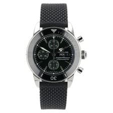 Breitling SuperOcean Chronograph Green Dial Steel Automatic Men's 44mm A13313