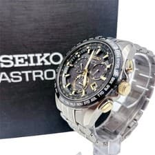 SEIKO ASTRON SBXB007E 8X82 0AB0 01 Men s Watch SEIKO Black Dial GPS Chronograph