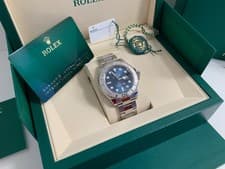 ROLEX YACH-MASTER 40mm Ref#126622 BRIGHT BLUE DIAL PLATINUM BAZEL NEW 2026