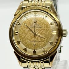 OMEGA Constellation AT Boys Wedge Index Chronometer Two Tone Dial GMedallion Wat
