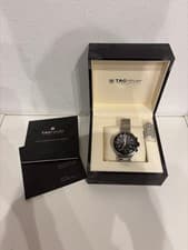TAG Heuer Formula 1 Quartz Chronograph Watch CAZ1110 43mm Black Dial