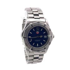 TAG Heuer Professional 200 Meters WK1113-1 Quartz Blue Dial Wristwatch 37mm
