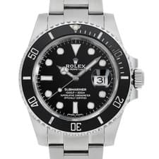ROLEX SUBMARINER Date 116610LN black Random Number second hand mens
