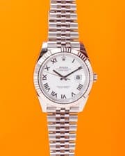Rolex Datejust 41mm 126334 White Roman Dial Fluted Jubilee 2026
