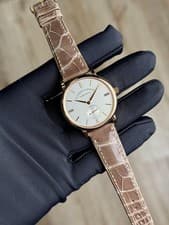 A. Lange & Sohne Saxonia 35 White Index Strap Preowned 2017 219.032