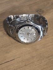 Tag Heuer Link Diver Calibre 5 Stainless Steel Silver Dial Men's Watch WJ201B