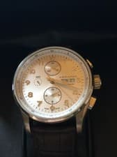 HAMILTON JAZZMASTER MAESTRO H327161 AUTOMATIC CHRONO WATCH PRISTINE TIMEPIECE