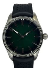 H. MOSER & CIE. PIONEER CENTRE SECONDS COSMIC GREEN 3201-1201 40mm B&P Watch
