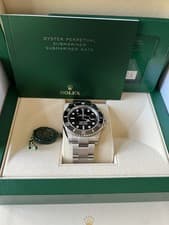 ROLEX STAINLESS STEEL SUBMARINER 126610LN CERAMIC DIVER'S WATCH 41MM 2021