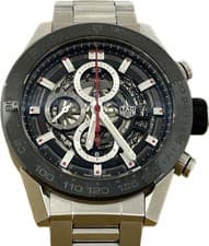 Used Tag Heuer Carrera Caliber 01 CAR2A1W.BA0703 Men s Automatic Watch A5200