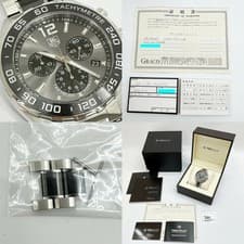 Used TAG HEUER Formula 1 Chronograph Quartz Watch CAZ1111 Gray B Rank from JAPAN