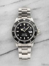 1996 Rolex Submariner Date 16610 Stainless Steel Tritium Dial Automatic 40mm