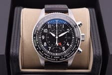 IWC Pilot's Watch Timezoner Chrono Auto Steel 46mm Mens Watch IW3950-01