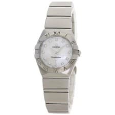 OMEGA Constellation 12P Diamond Watches 123.10.24.60.55.001 Stainless Steel/...