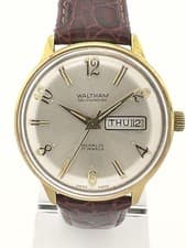 WALTHAM Day-Date with Jumping Arabic Numerals, Serviced, Automatic Watch