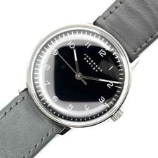 Junghans Max Bill 027/3702 Hand Wind 34mm Silver Black Unisex Watch