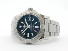 Breitling Avenger II GMT Black Dial 43MM Stainless Steel Automatic A32390