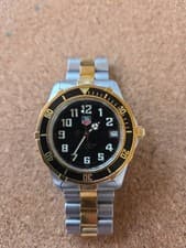 TAG Heuer Professional 200M WM1120 Two Tone Quartz 37mm Date Watch SMALL WRIST 6