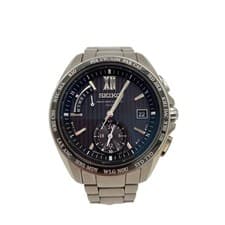 Used SEIKO Brightz/World Time Solar Watch/Analog/SLV/8B54-0AW0